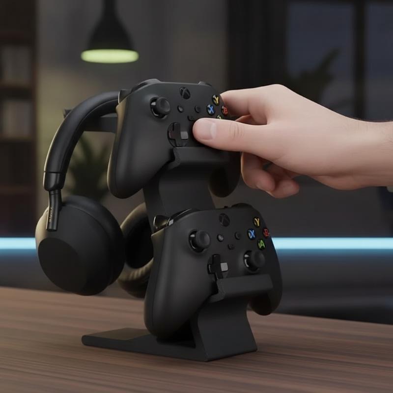 Uniwersalny, podwójny stojak n – Gaming Accessories Rack recenzja i cena